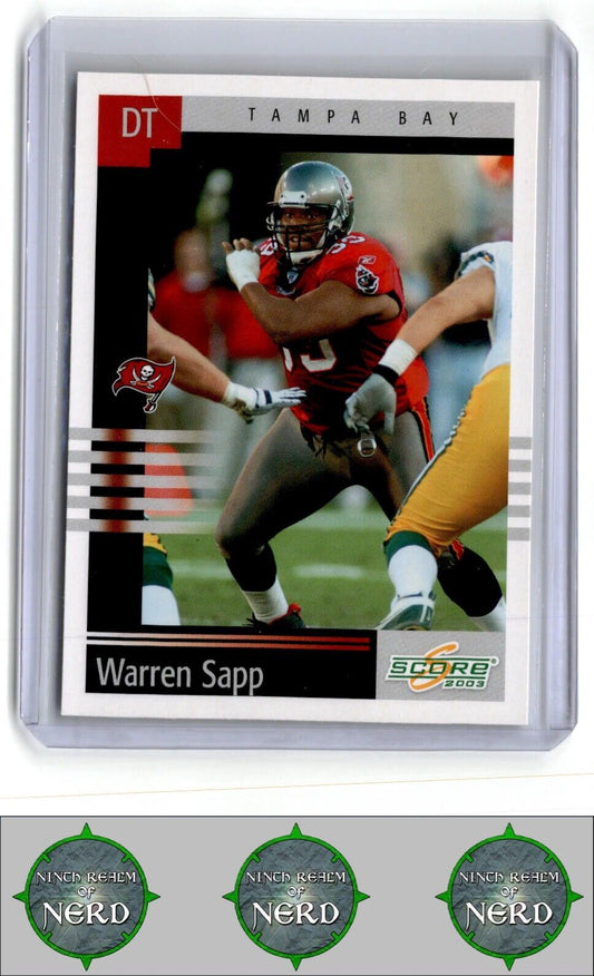 2003 Score #265 Warren Sapp