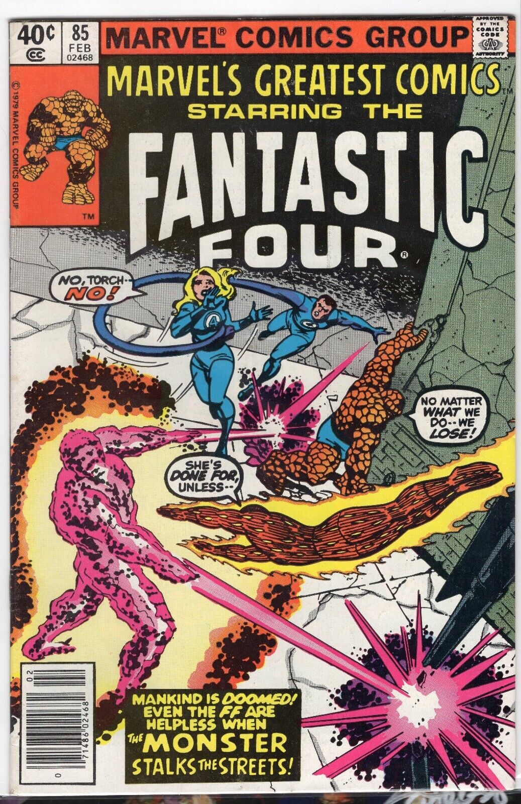 Marvel's Greatest Comics #85, Fantastic Four, 1979