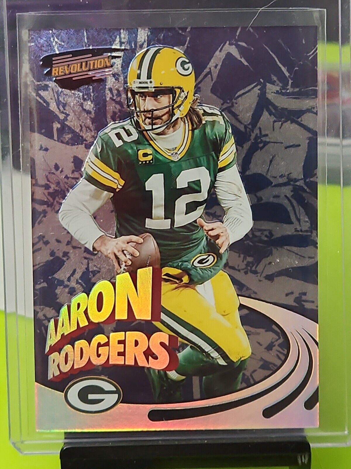 2022 Zenith Aaron Rodgers Pacific Revolution #PR-7 Packers