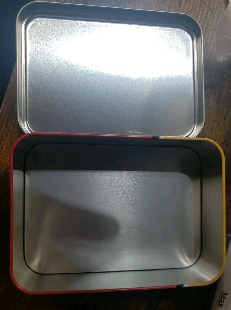 Patrick Mahomes Card Tin Empty.