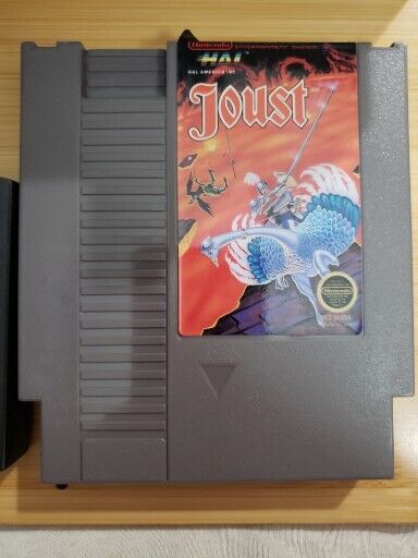 Joust Nintendo NES Authentic Game Cartridge Tested Working Original 