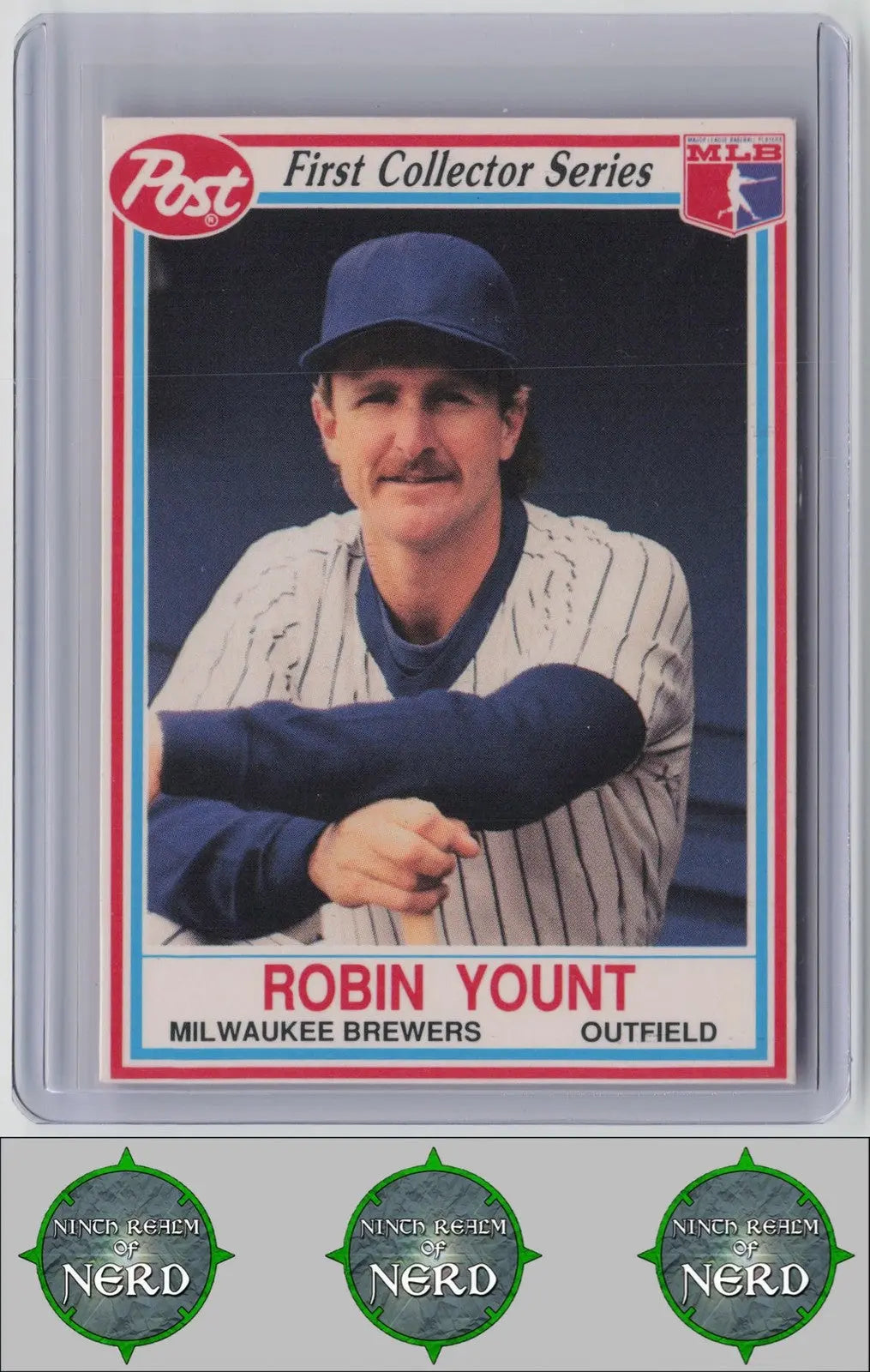 Robin Yount 1990 Post #26 Milwaukee Brewers