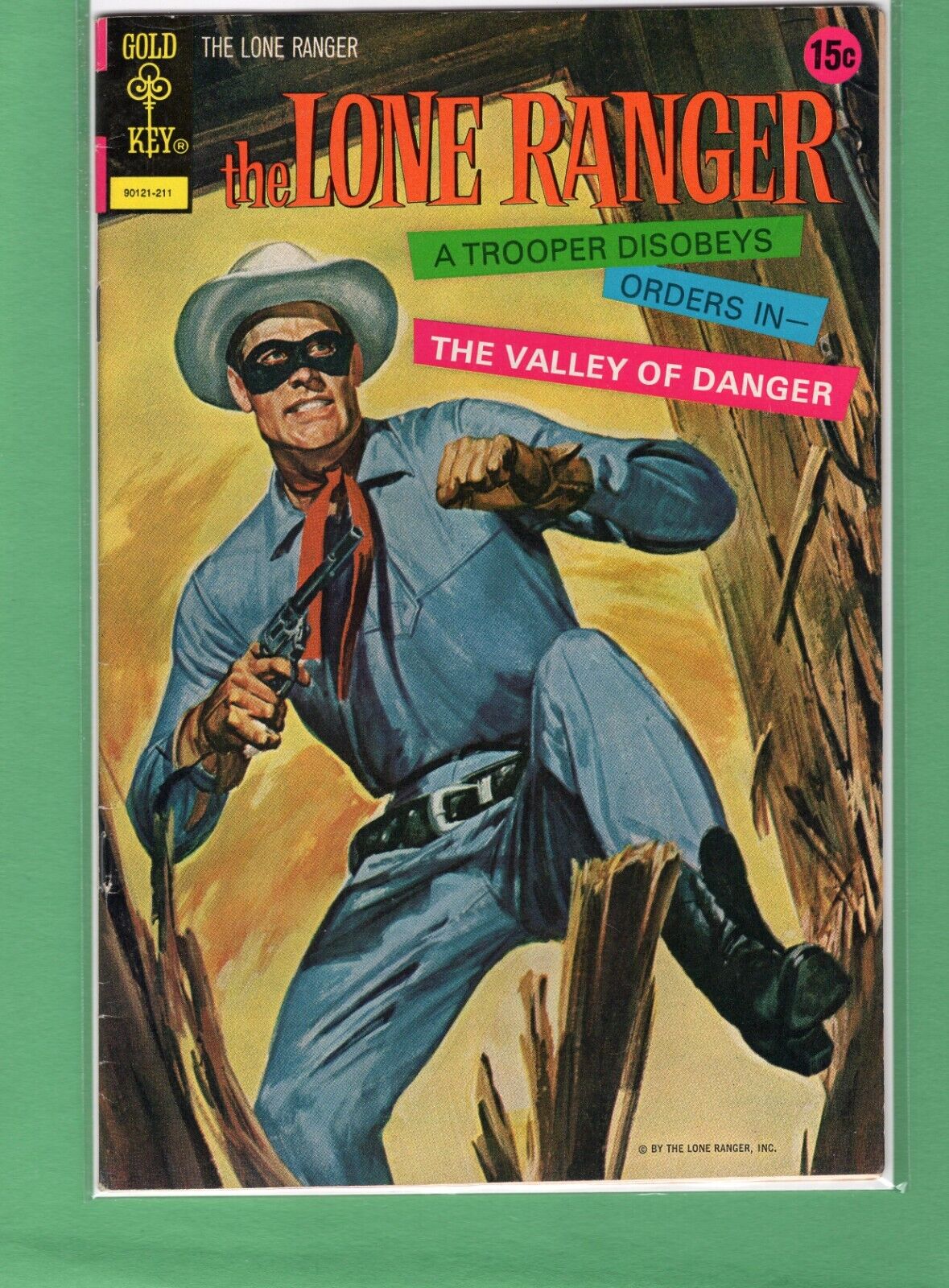 The Lone Ranger comic 1957 Gold Key No. 17 VG