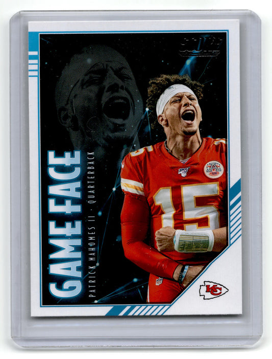 2020 Score #GF-PM Patrick Mahomes II Game Face Red NM