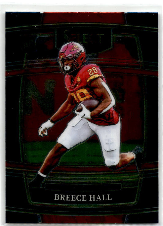 2022 Panini Select Draft Picks #12 Breece Hall Blue NM