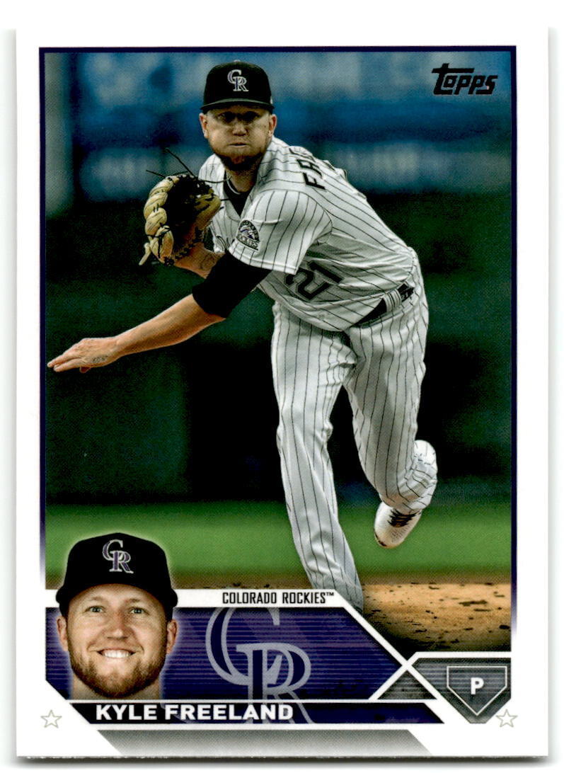 2023 Topps #348 Kyle Freeland NM