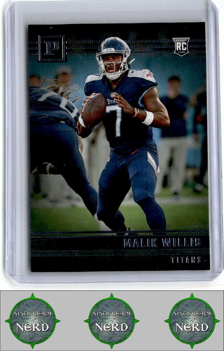 2022 Panini Chronicles #PA-2 Malik Willis Panini Teal