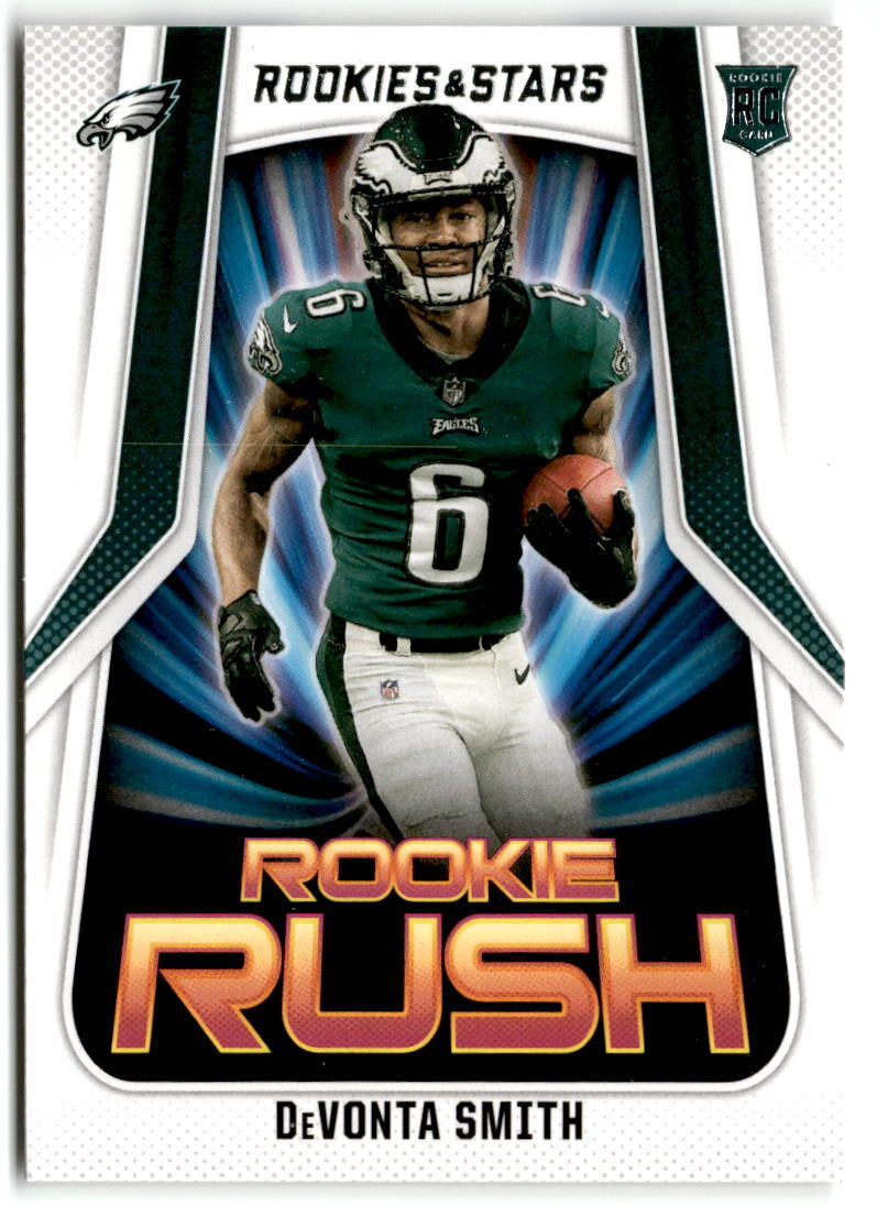 2021 Panini Rookies & Stars #RR-6 DeVonta Smith Rookie Rush NM