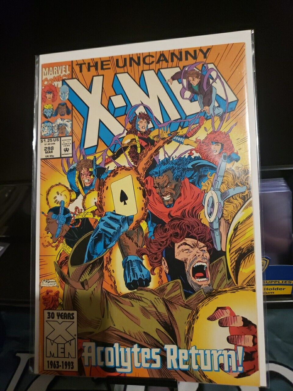 Uncanny X-Men #298  1st Appearance Of Cargill & Unuscione Of The Acolytes!