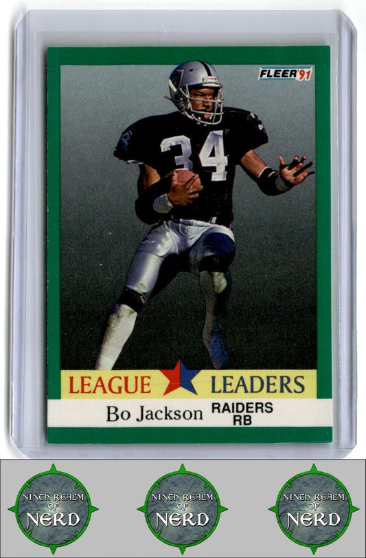 1991 Fleer #416 Bo Jackson