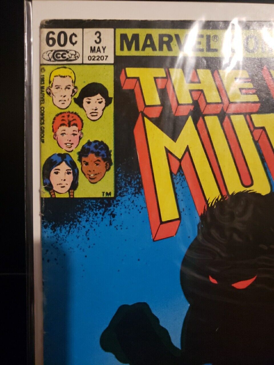 NEW MUTANTS #3 MARVEL COMICS X-MEN MAY NM IST APP DEMON BEAR 1983