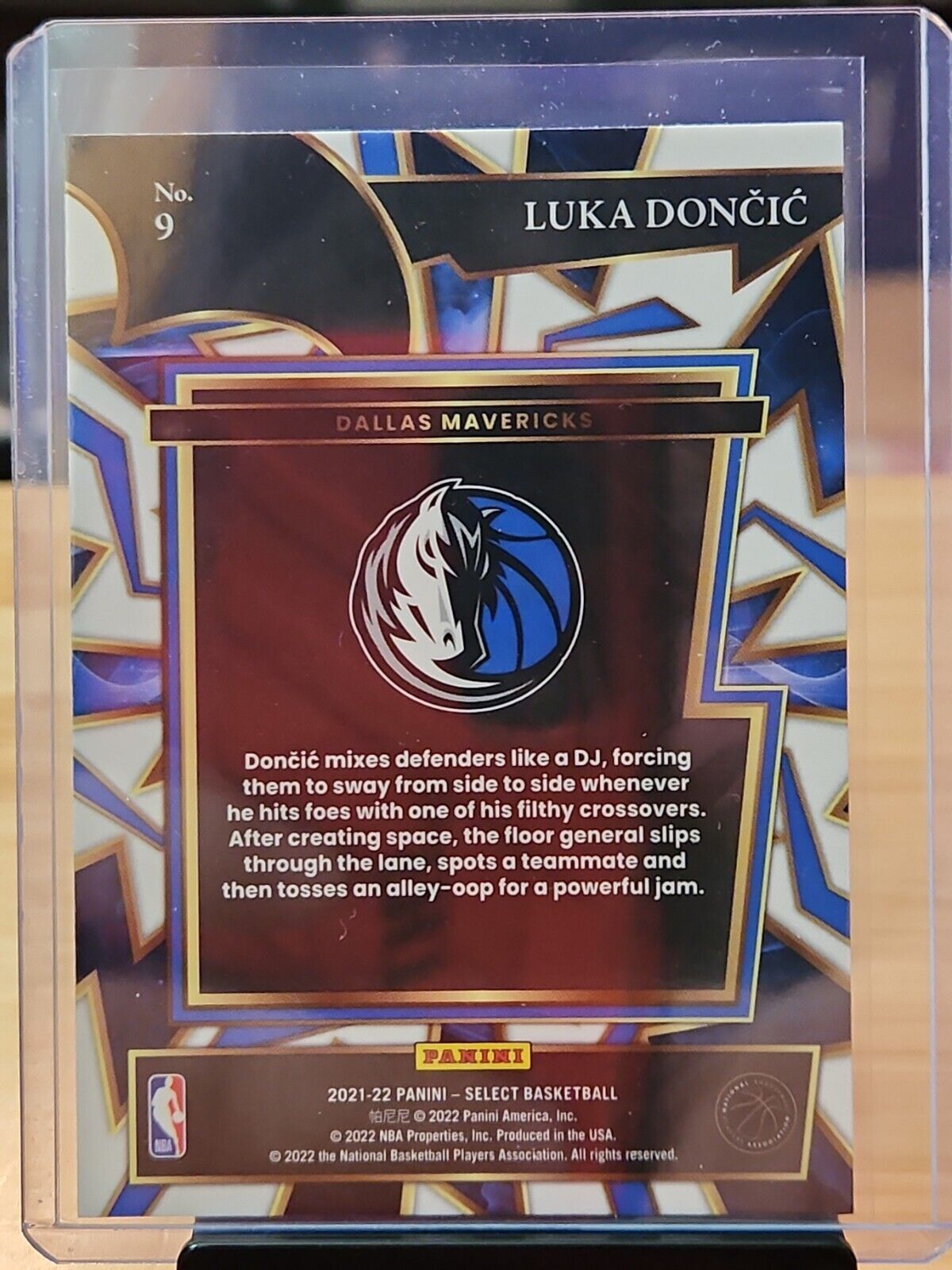 2021-22 Select Turbocharged Luka Doncic #9 - Dallas Mavericks