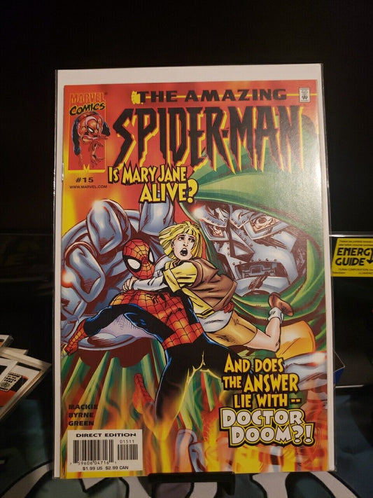 The Amazing Spider-Man #15 (Marvel, March 2000) Doctor Doom Appearance