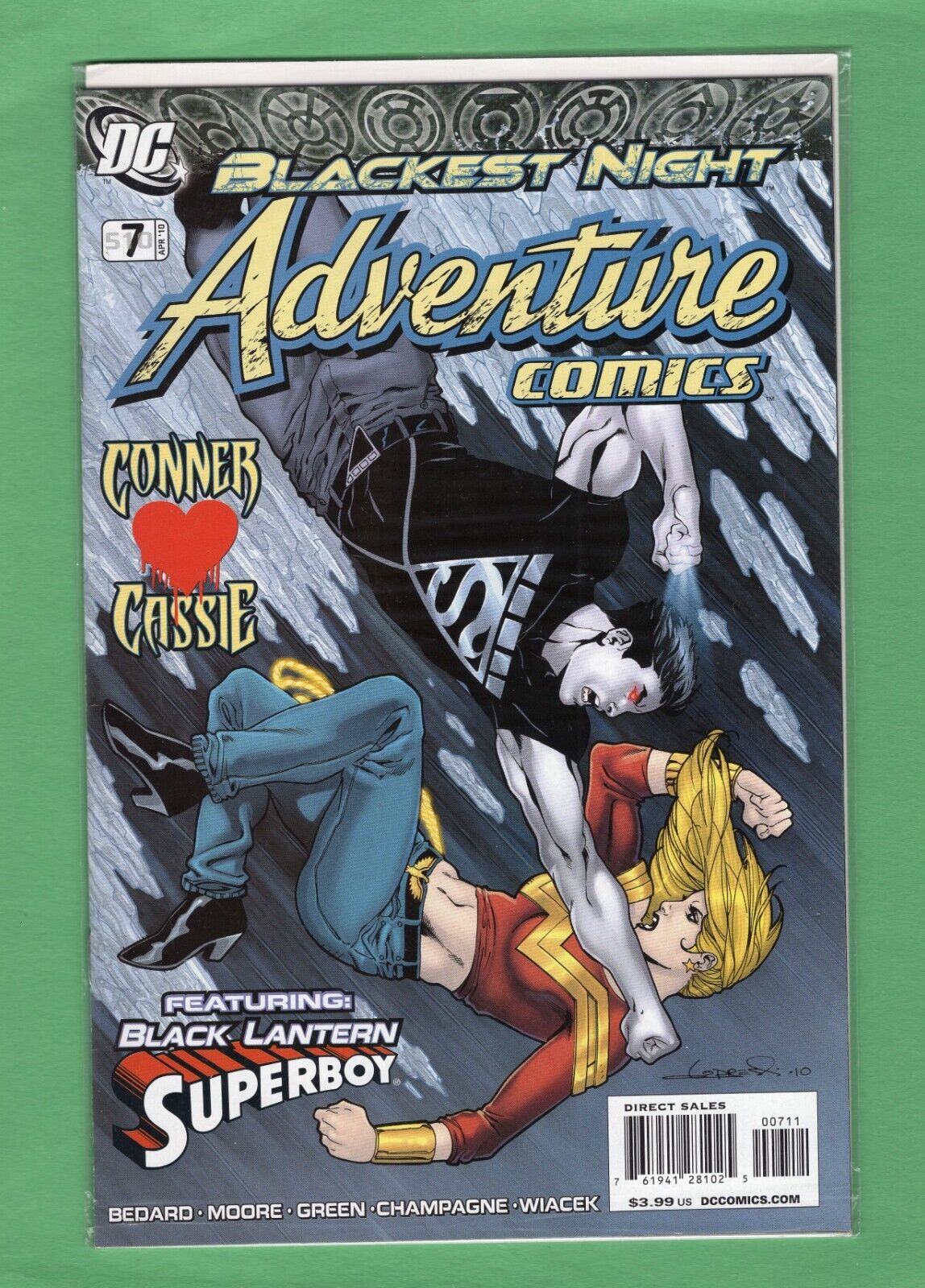 Adventure Comics #510 (#7) (2010) DC Comics Blackest Night tie-in 