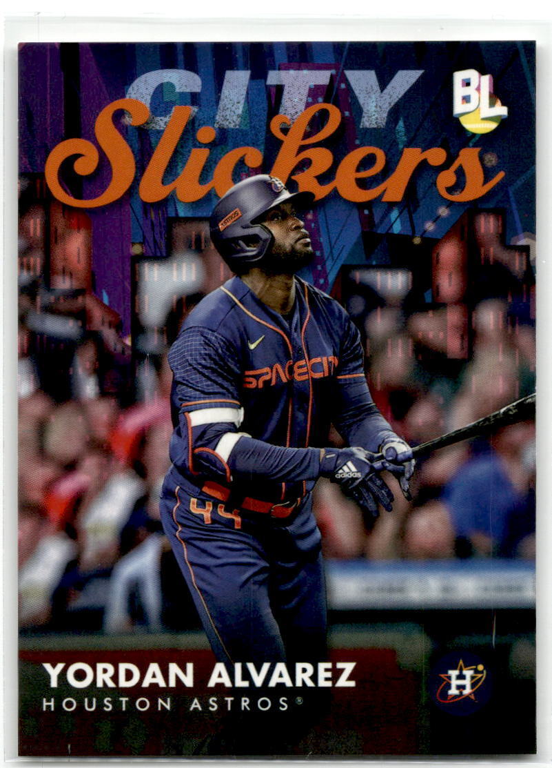 2023 Topps Big League #CS-10 Yordan Alvarez City Slickers NM