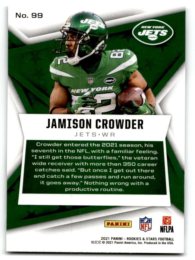 2021 Panini Rookies & Stars #99 Jamison Crowder NM