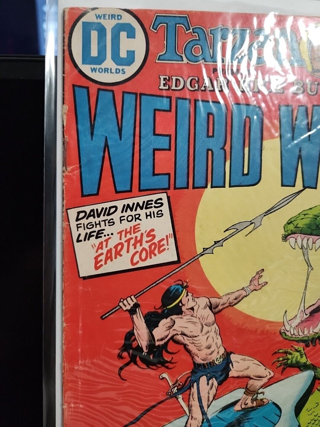 DC Tarzan Weird Worlds "John Carter War Lord of Mars!" #2 Nov 1972 Comic Book 