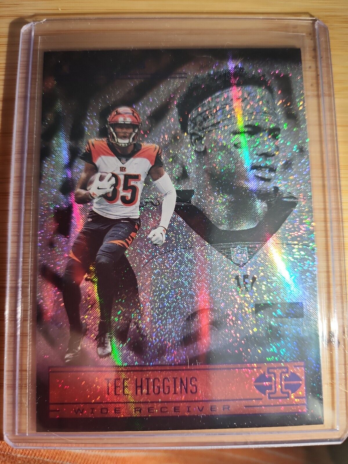 2021 Tee Higgins Panini illusions Stardust Purple #41 Bengals 