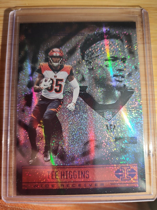 2021 Tee Higgins Panini illusions Stardust Purple #41 Bengals 