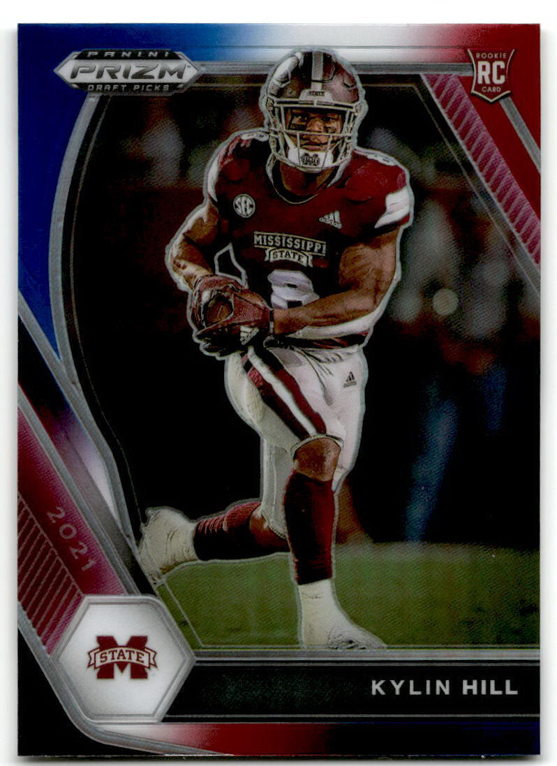 2021 Panini Prizm Draft Picks Collegiate #118 Kylin Hill NM