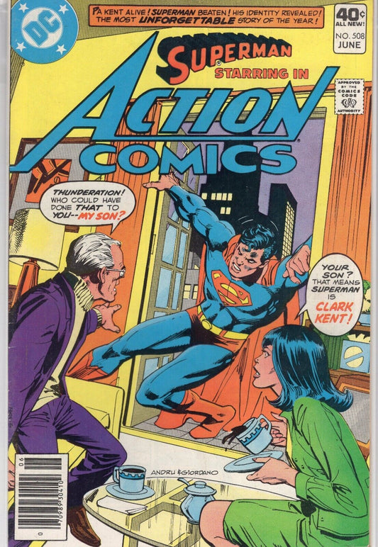 Action Comics Starring Superman 508, 1980