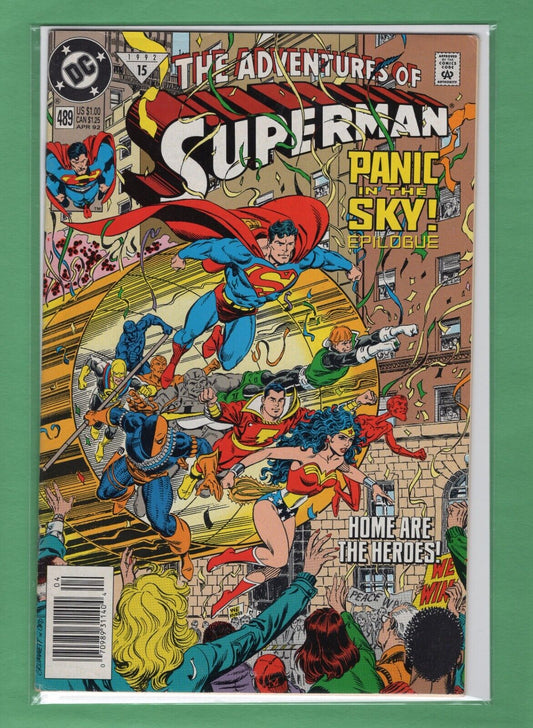 ADVENTURES OF SUPERMAN #489 (DC 1992) 