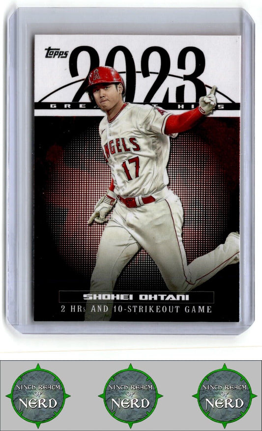 2024 Topps #23GH-13 Shohei Ohtani 2023 Greatest Hits