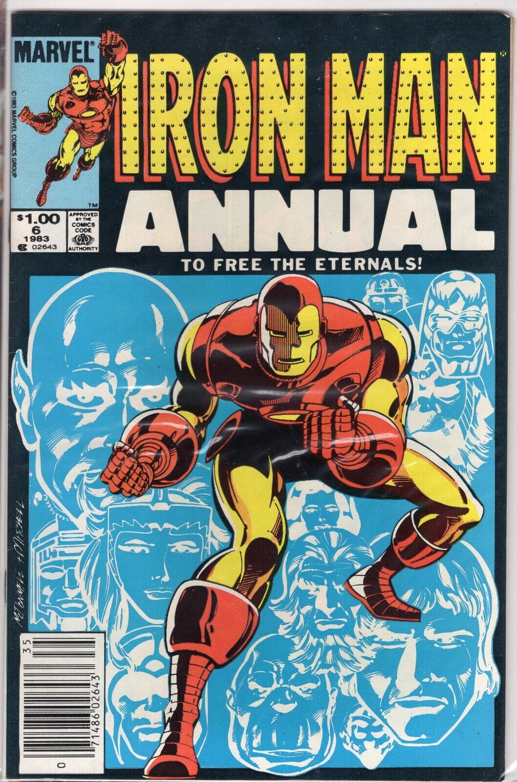 Iron Man [1st Series] Annual #6 (Marvel, January 1983)