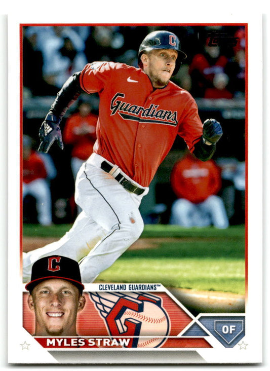 2023 Topps #474 Myles Straw NM