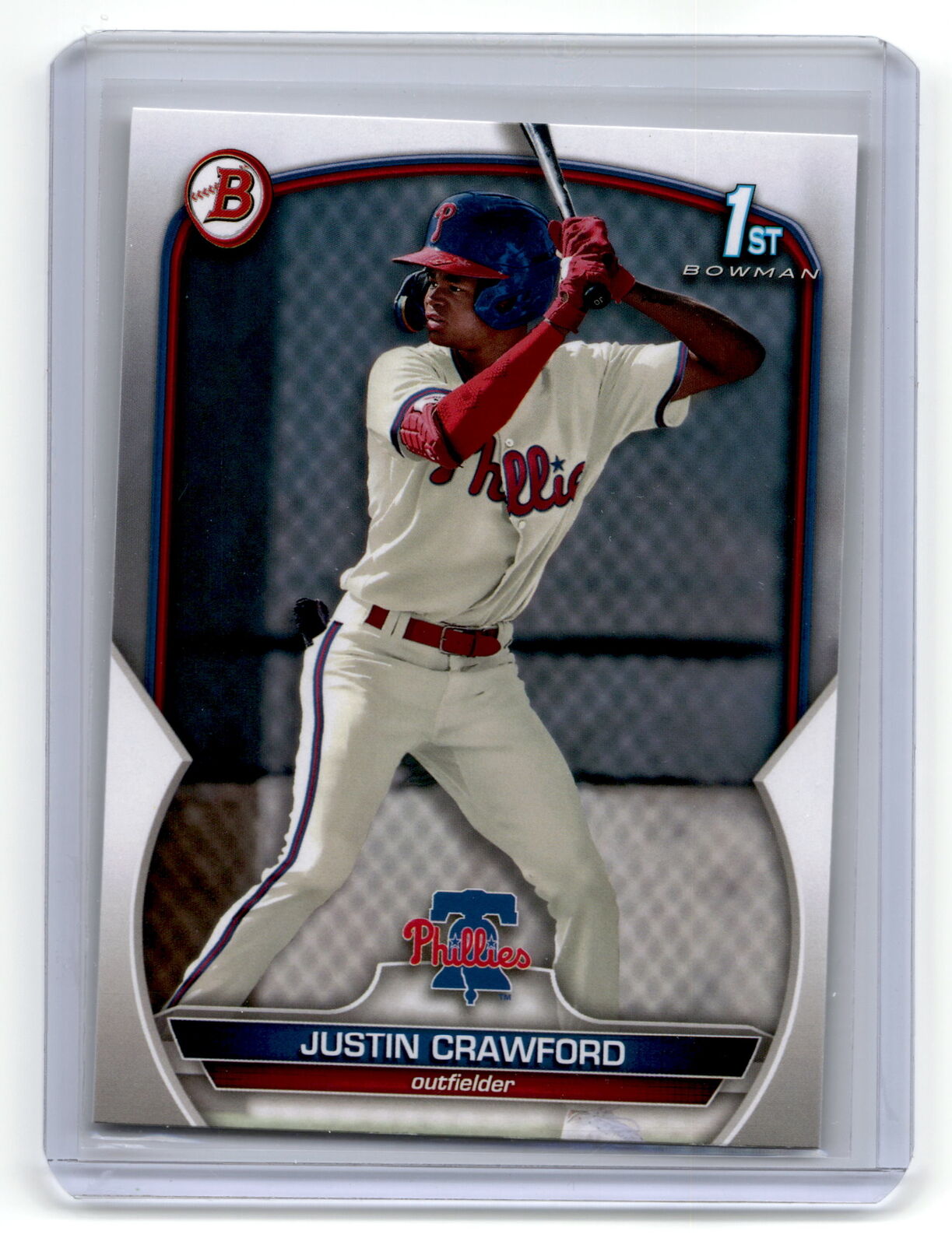 2023 Bowman #BP-3 Justin Crawford Prospects Purple NM