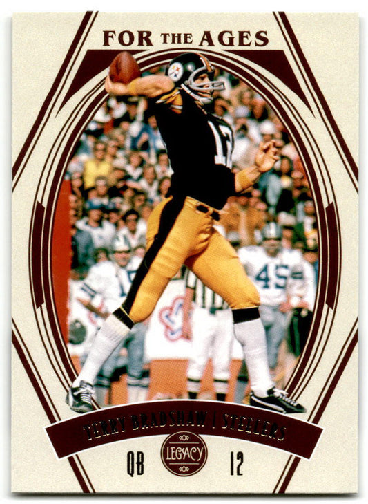 2021 Panini Legacy #FTA-5 Terry Bradshaw For the Ages NM