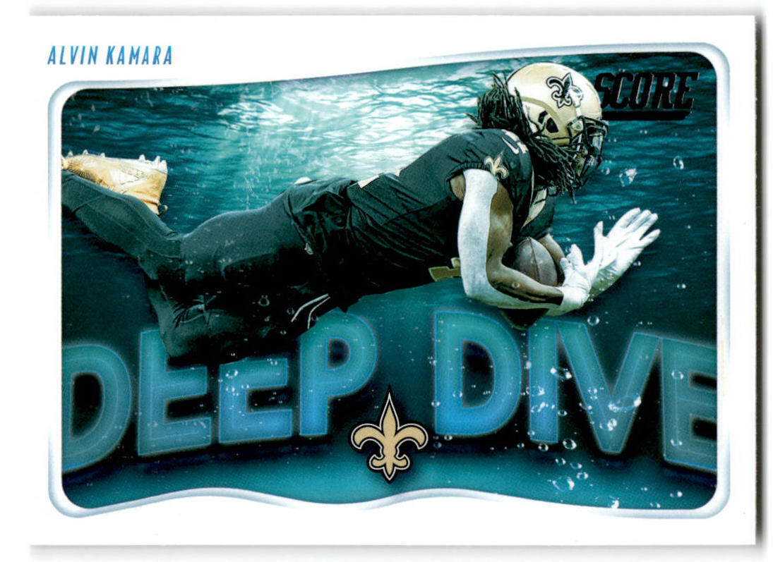 2020 Score #DD-AK Alvin Kamara Deep Dive Red NM