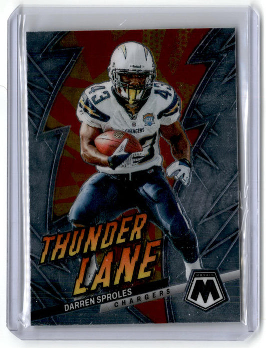 2023 Panini Mosaic #TL-DS Darren Sproles Thunder Lane