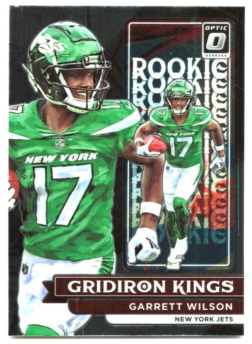 2022 Donruss #RGK-5 Garrett Wilson Rookie Gridiron Kings NM