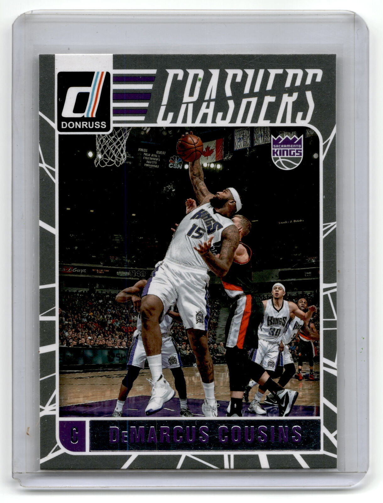 2016 Donruss #6 DeMarcus Cousins Crashers NM