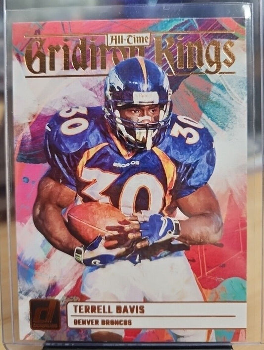 2023 Donruss All-Time Gridiron Kings Terrell Davis Denver Broncos #ATG-3