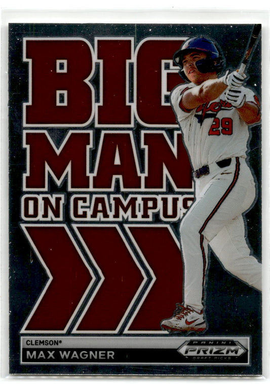 2022 Panini Prizm Draft Picks #BMC-MW Max Wagner Big Man on Campus NM