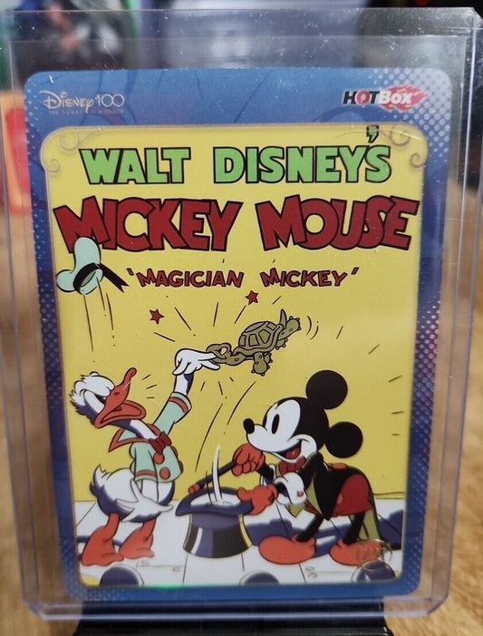 2023 Kakawow HotBox Mickey & Friends Magician Mickey Poster 💎 Rare! HDM-HB-19