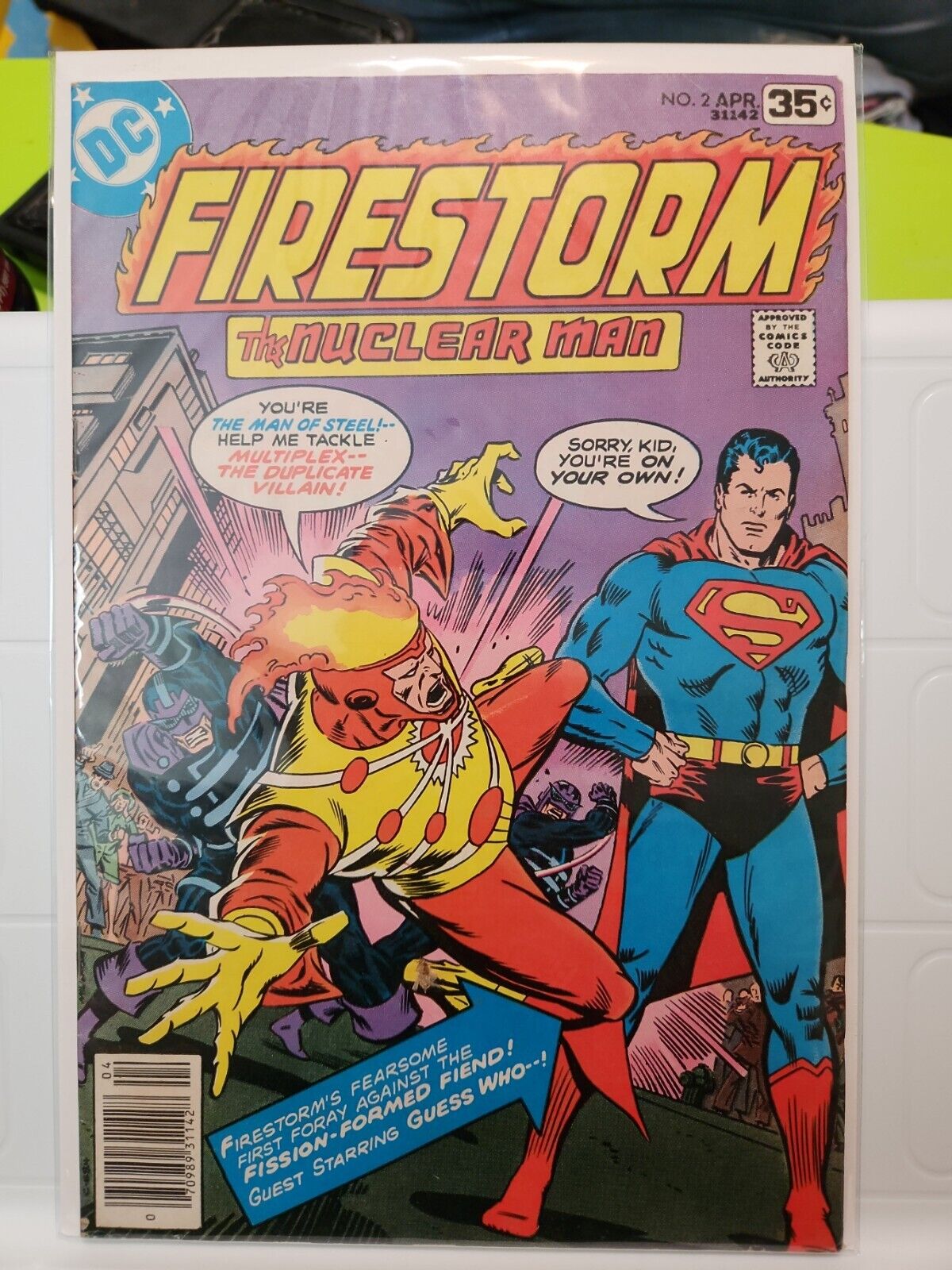 FIRESTORM the NUCLEAR MAN #2 comic book by DC Comics - 1978