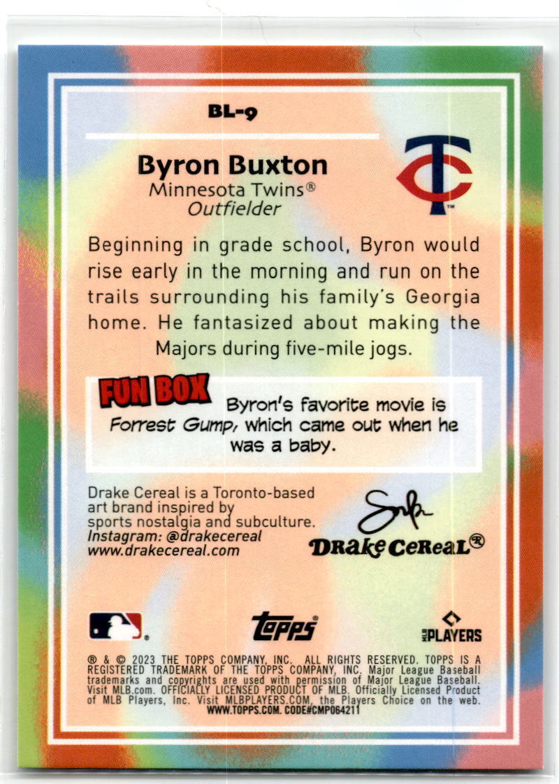 2023 Topps Big League #BL-9 Byron Buxton Big Leaguers NM