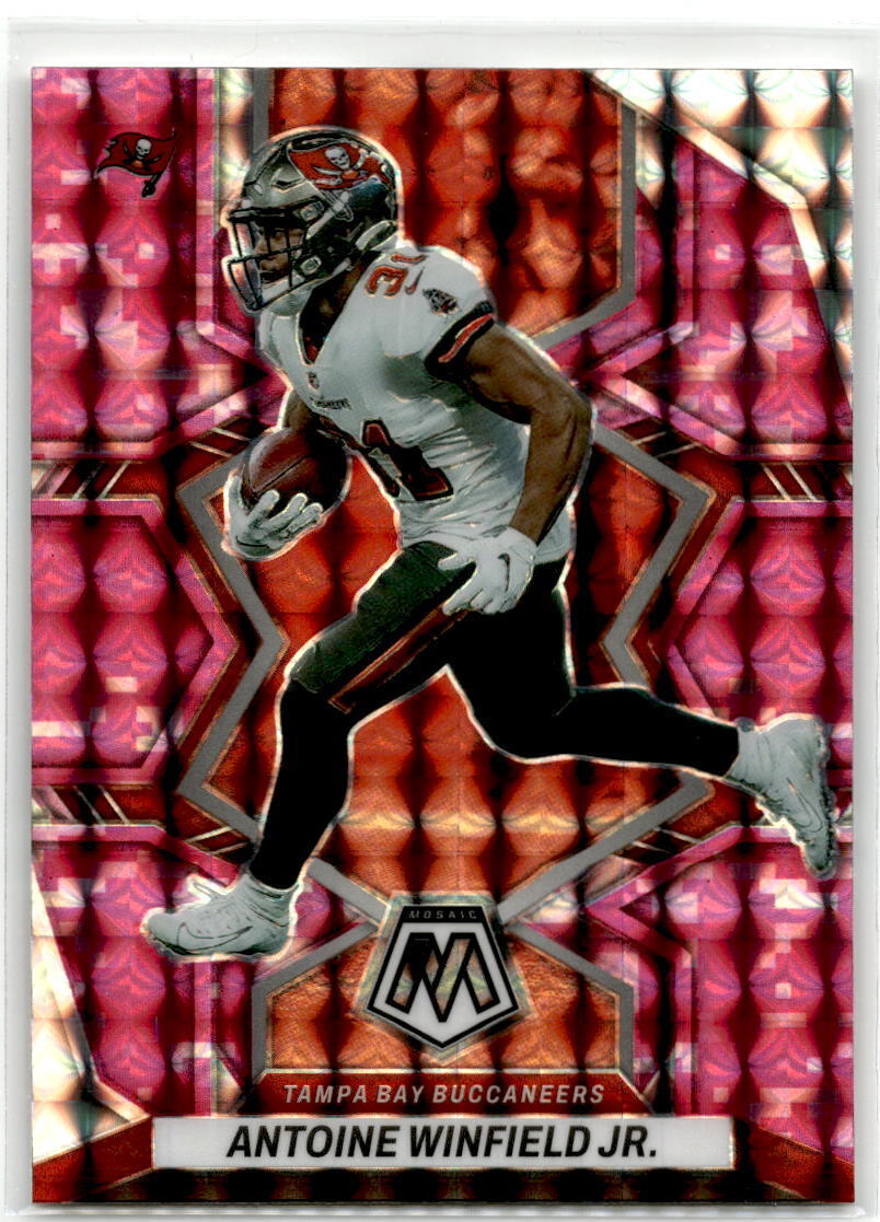 2022 Panini Mosaic #235 Antoine Winfield Jr. Mosaic Camo Pink NM