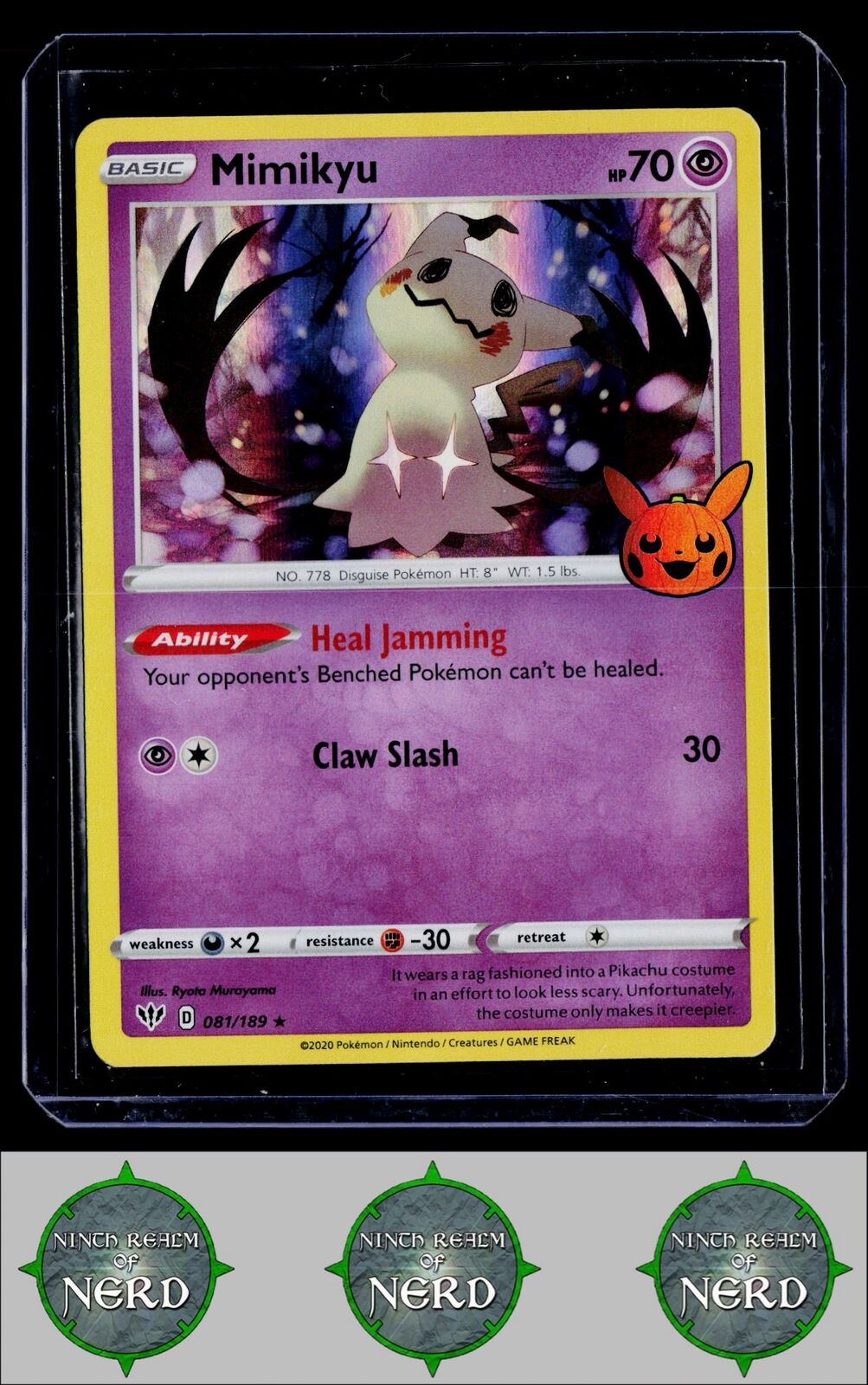 Mimikyu Trick or Trade BOOster #081/189 Promo