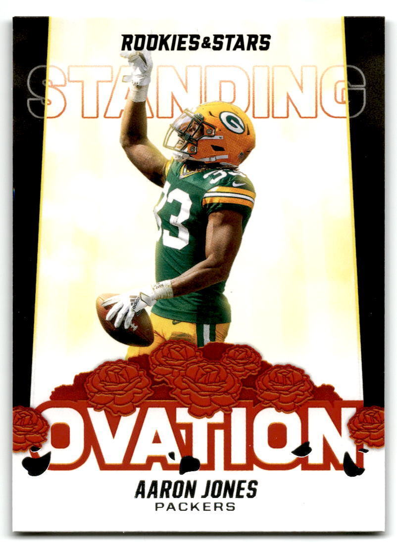 2021 Panini Rookies & Stars #SO-13 Aaron Jones Standing Ovation NM