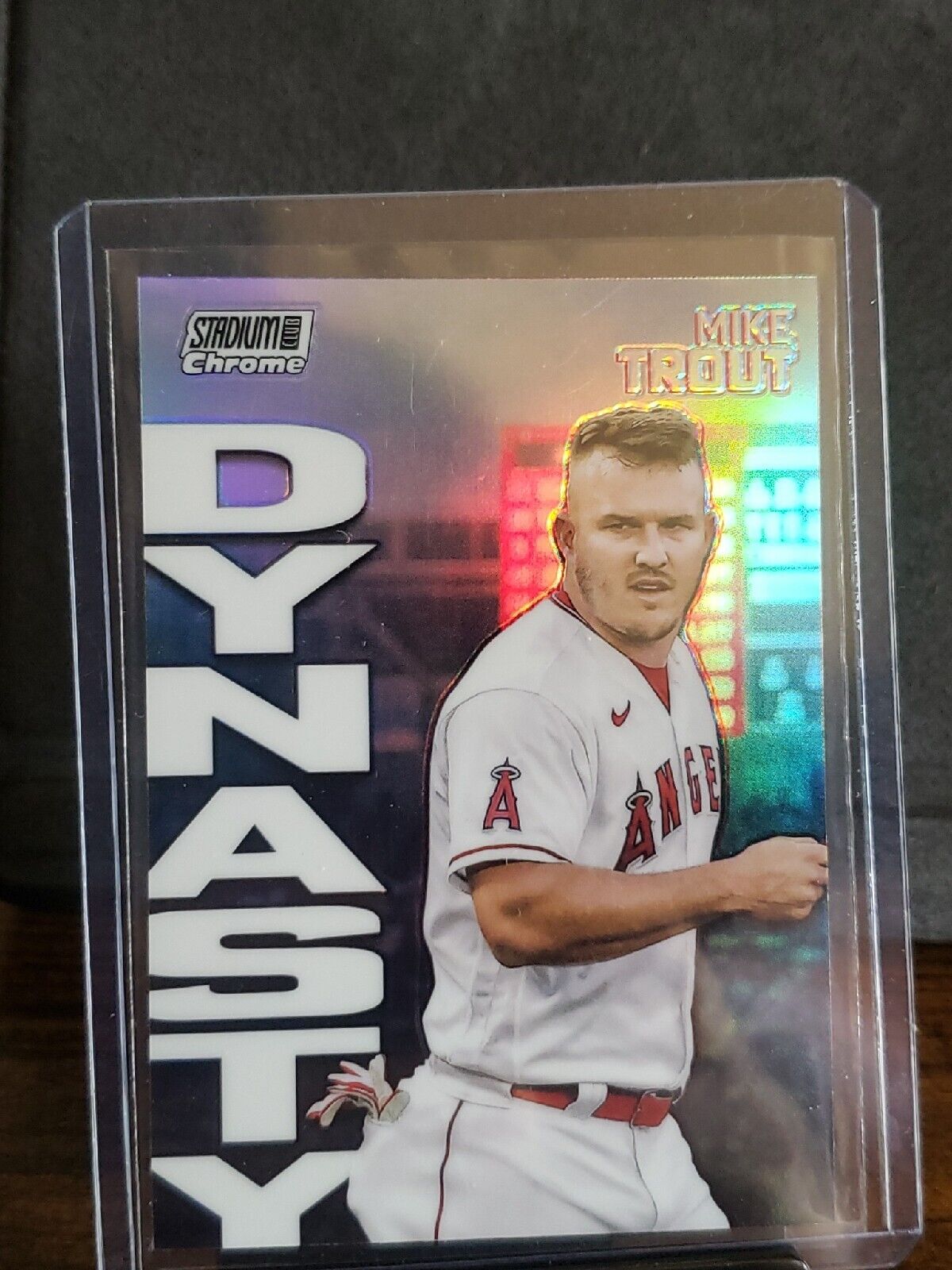 2022 Topps Stadium Club - Dynasty and Destiny #2A Mike Trout 