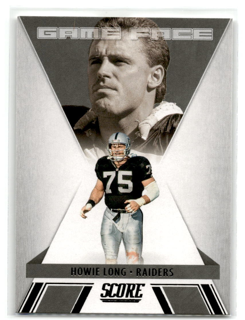 2021 Score #GF11 Howie Long Game Face NM