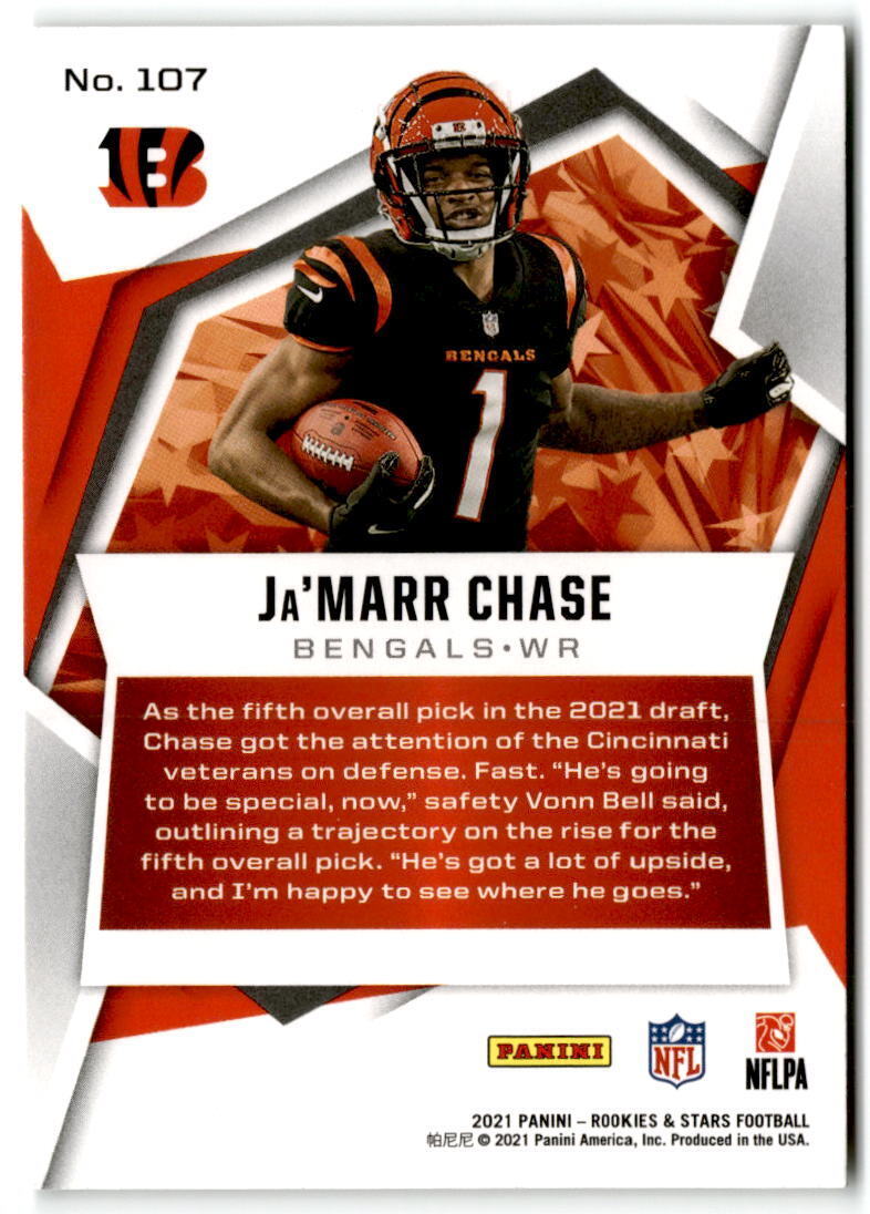 2021 Panini Rookies & Stars #107 Ja'Marr Chase NM