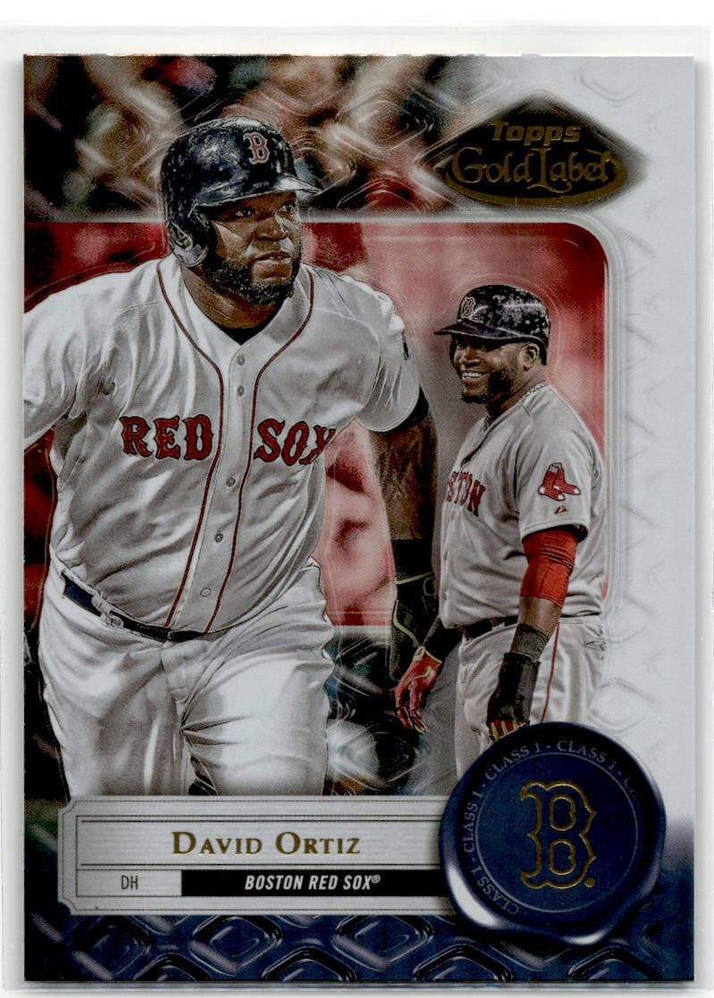 2022 Topps Gold Label #62 David Ortiz NM