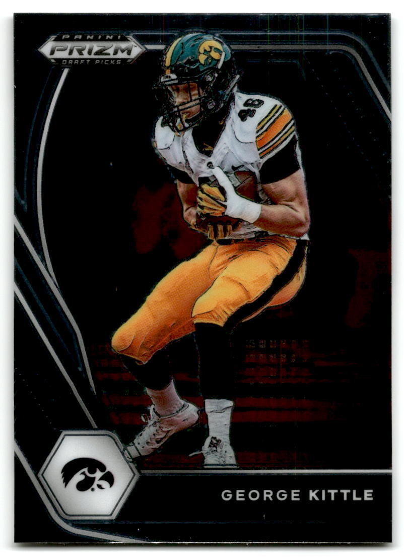 2021 Panini Prizm Draft Picks Collegiate #50 George Kittle NM