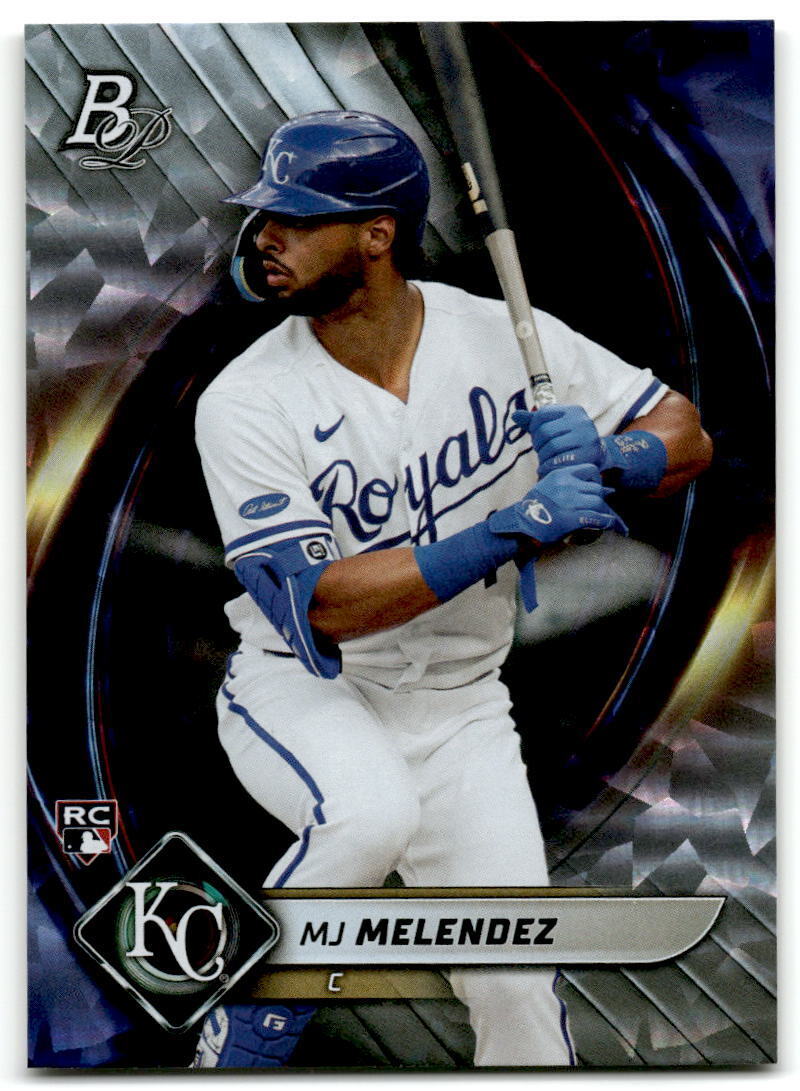 2022 Bowman Platinum #85 MJ Melendez Foilfractor NM