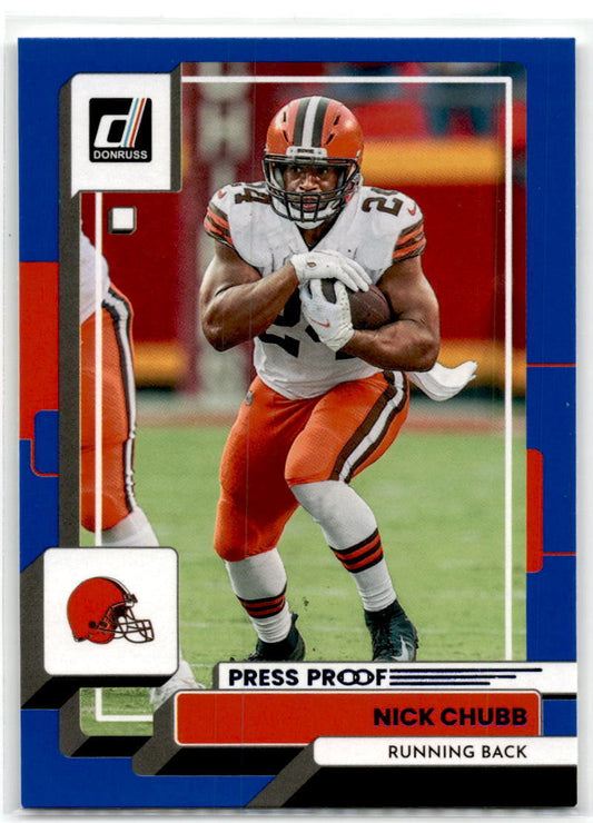 2022 Donruss #210 Nick Chubb NM